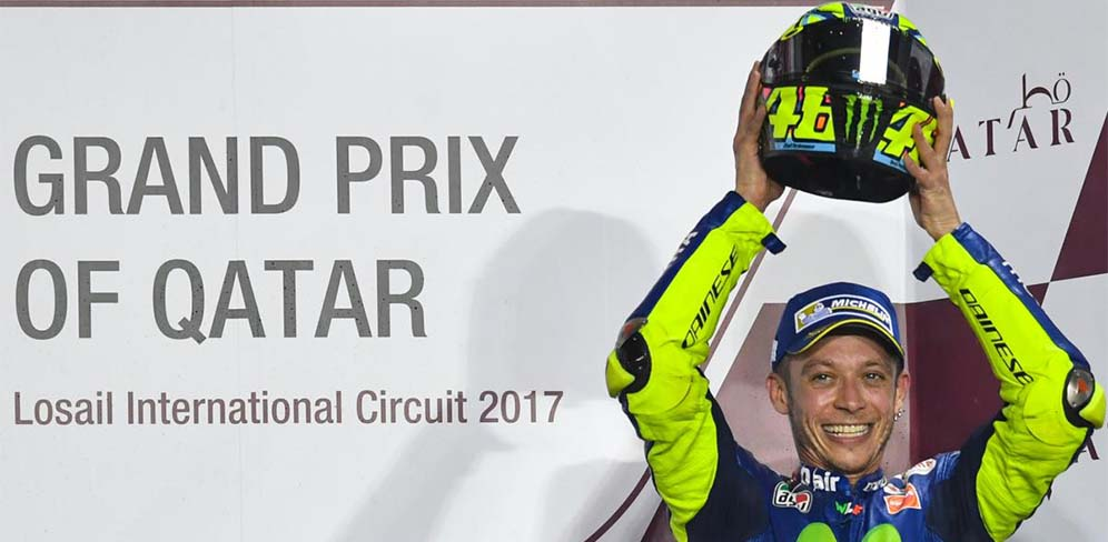 Rossi Dedikasikan Podium Untuk Orang Yang Menyebutnya Tua